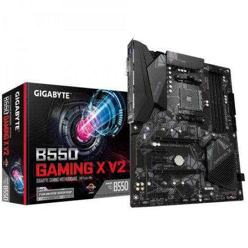 Gigabyte B550 GAMING X V2, DDR4, SATA3, USB3.2Gen2, HDMI, AM4 ATX Cene