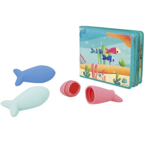 Janod Bath Book Party under the sea slikovnica za u kadu 10m+ 1 kom Slike