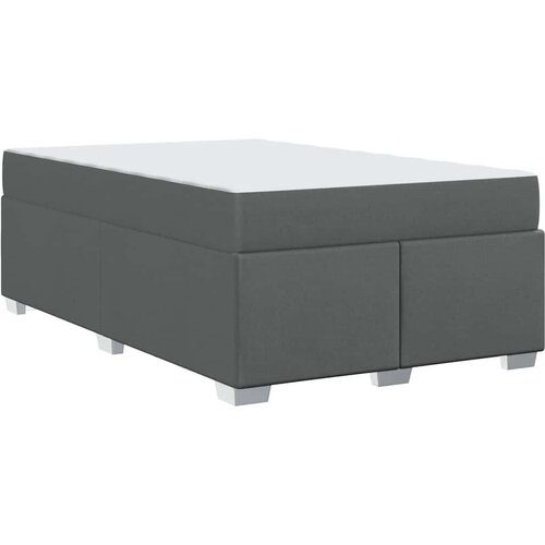 VidaXL krevetna konstrukcija ostalo tamno siva 120 x 190 cm tkanina Slike