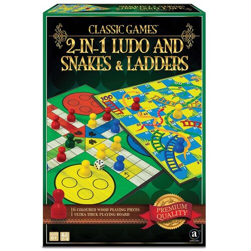 Singa Games Klasične igre 2u1 - čovječe ne ljuti se i zmije i ljestve Slike