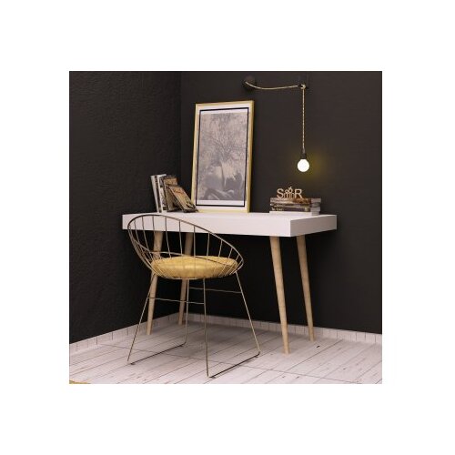 Hanah home Studijski stol, Veronika - White Cene