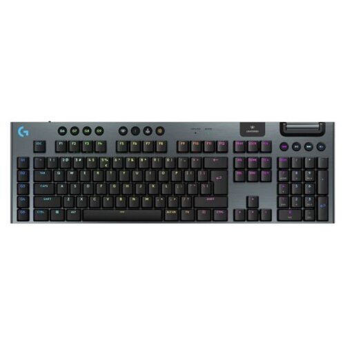 Logitech G915 X LIGHTSPEED GL Linear brezžična RGB mehanska gaming slo črna tipkovnica Cene
