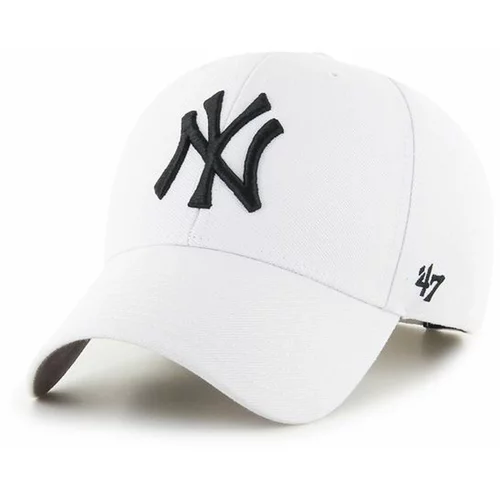 47 Brand Kapa s šiltom Mlb New York Yankees B-MVPSP17WBP-WH Bela