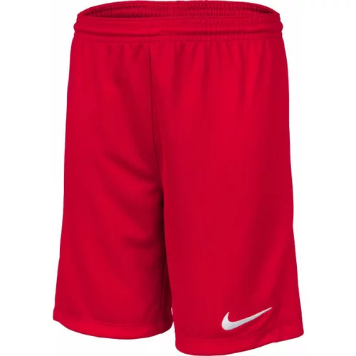 Nike DRI-FIT PARK 3 JR TQO Dječačke nogometne hlačice, crvena, veličina