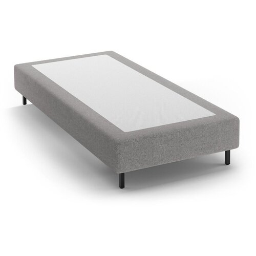Micadoni Sivi tapecirani krevet bez uzglavlja 90x200 cm Whale &amp;ndash; Slike