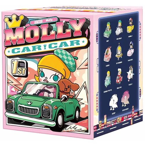 Pop Mart molly car car series blind box (single) Cene