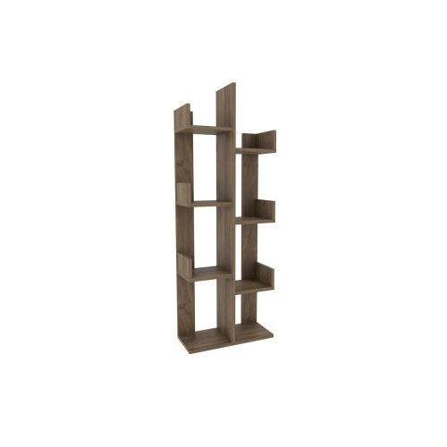 Woody Fashion polica za knjige luisa - walnut walnut bookshelf Slike