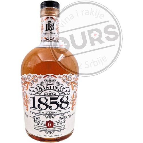 Bb baština 1858 6yo 0,7L Cene