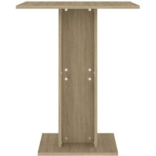  Bistro stol boja hrasta sonome 60x60x75 cm konstruirano drvo Slike