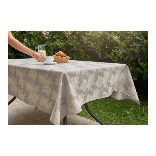  Stolnjak Delux 150x220cm Cvet - Siva boja ( VLK000348-deluxcvetsivaboja ) Cene