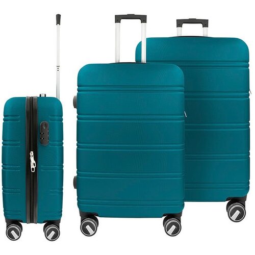 Hoffmanns 3-dijelni ABS set kofera Line Petrol Cijene
