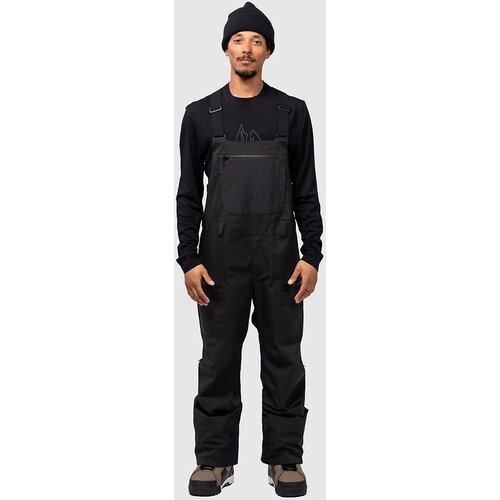 Jones Snowboards Mtn Surf Rec Bib hlace stealth black Slike