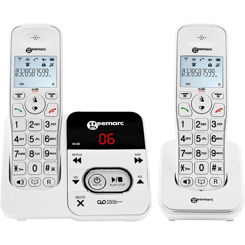 Geemarc Brezžični telefon AmpliDECT 295-2 z 2 slušalkama, (5000509516) Cene