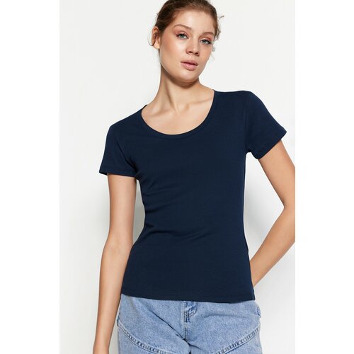 Trendyol T-Shirt - Navy blue - Regular Slike