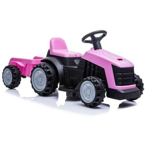 Traktor na akumulator Sa Prikolicom Roze Cene