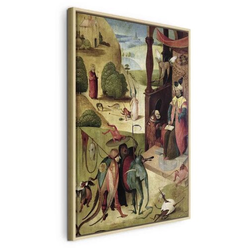  Slika - Hieronymus Bosch &ndash; St. James and the Magician 80x120 U prirodnom drvenom okviru Cijene