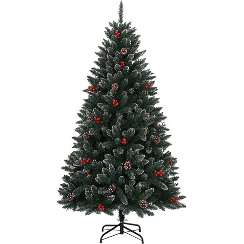 VidaXL Umjetno božićno drvce sa 150 LED žarulja 150 cm Slike