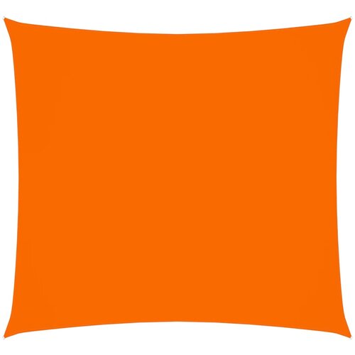 vidaXL Senčno jadro oksford blago kvadratno 3x3 m oranžno, (20965505) Cene