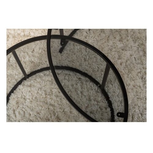 Hanah home Klupski stoli� Sarin (Crna/Siva) Cijene
