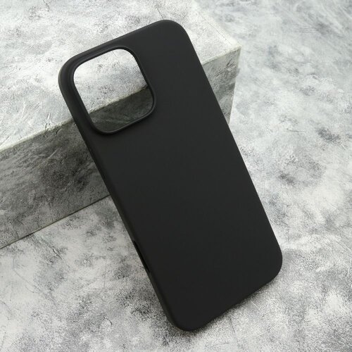 Maska gentle color za iphone 16 pro max/ crna Slike