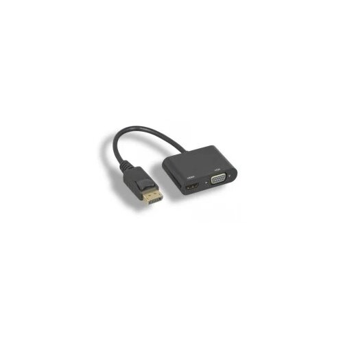 Linkom Adapter- Konverter Displayport(M) - HDMI 4K+VGA(F) Slike