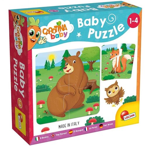 Lisciani Puzzle Carotina Šuma 80076/65417 Cene