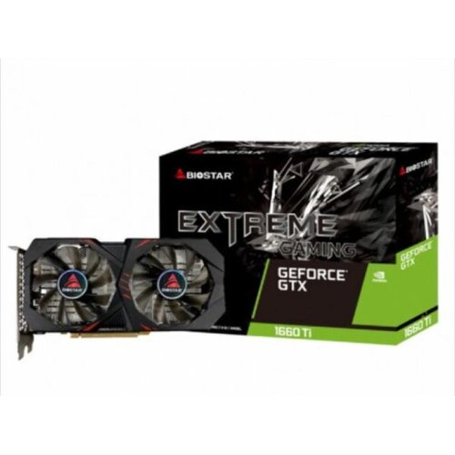 Biostar VGA 1660 Ti 6GB 6GB GDDR6, 192-bit, 1x DVI, 1x DP, 1x HDMI Cijene