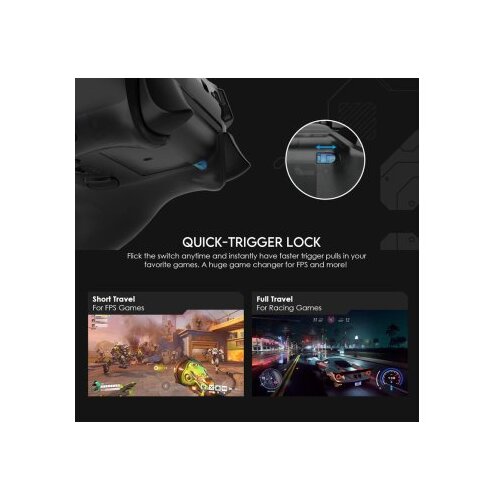 Fantech joypad wireless WGP15 eos pro multiplatform rgb crni Slike