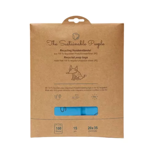 The Sustainable People Recycling vrečke za pasje iztrebke v bloku