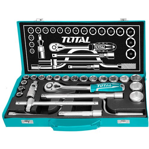 Total 24-delni set 1/2"  ključev/ industrial (THT141253) Cene