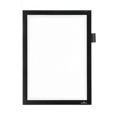 Durable okvir duraframe magnetic note A4, črn Cene