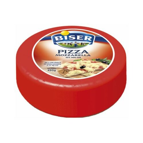 Biser pizza mozzarella 45& MM 450g Slike
