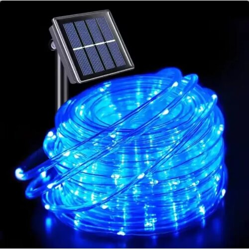  led solarne sijalice u crevu 10m plava Cene