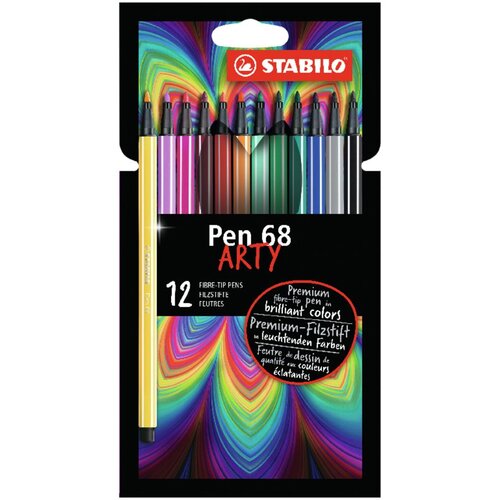 Stabilo Pen 68 Brush Arty set flomastera, 12 kom Cijene