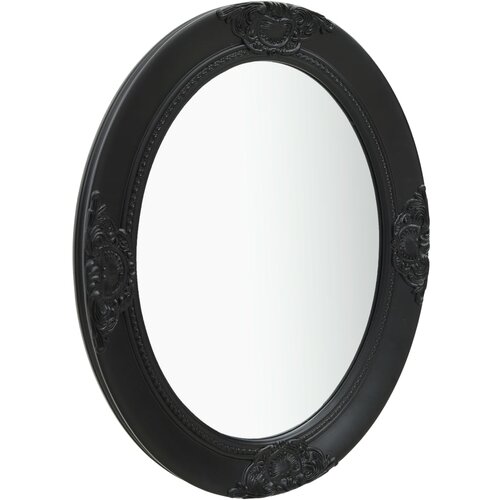  Zidno ogledalo u baroknom stilu 50 x 60 cm crno Slike