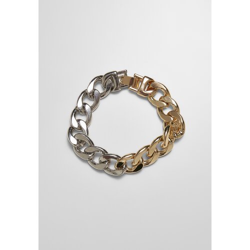 Urban Classics Accessoires Heavy two-tone bracelet gold/silver Cene