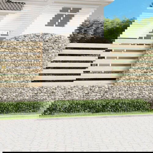  Gabionska košara s lukom 200x50x200/220 cm pocinčano željezo Cijene