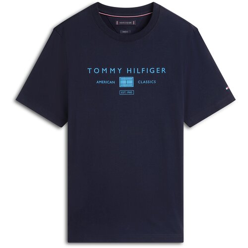 Tommy Hilfiger Majica 'BRAND LOVE' mornarska / kraljevo modra Cene