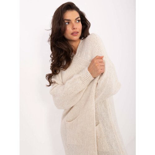 Italy Moda Sweater-MI-SW-WM6155.82-light beige Cene