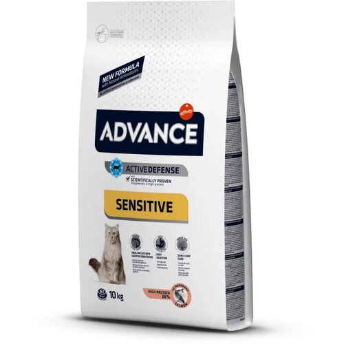Advance Suva hrana za mačke Active Defense Sensitive, Losos, 10kg Cene