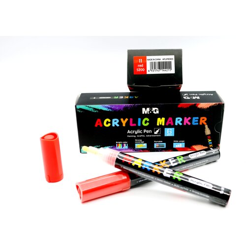 Grupo SET MARKERJEV ZA RDEČE AKRILNE BARVE 11 S200, (21241061) Cene