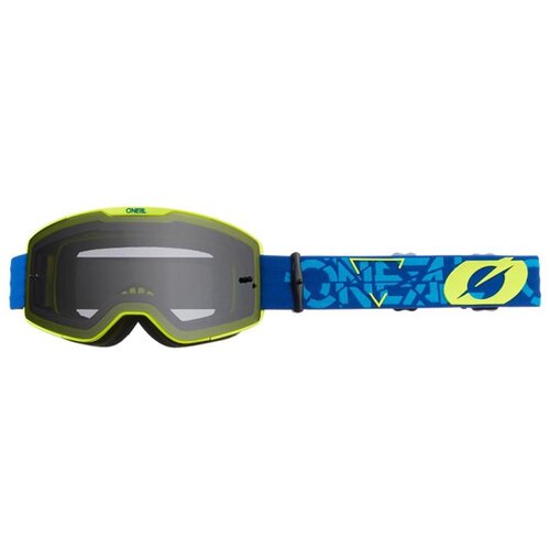 Goggle Oneal B-20 STRAIN blue/yellow gray Slike