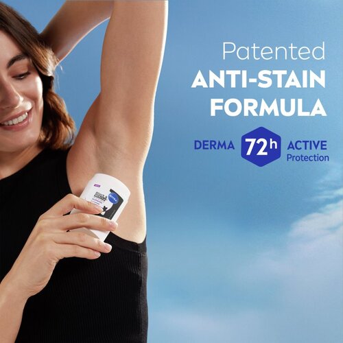 Nivea Black &amp;amp; White Authentic trdi antiperspirant 50 ml Slike