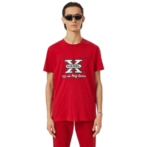 Diesel T-shirt - T-DIEGOR-K48 T-SHIRT red Slike
