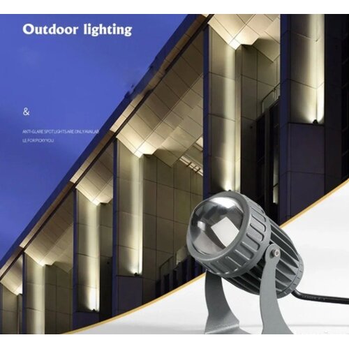  zidna led lampa 10W sa uskim snopom &ndash; aluminijumsko vodootporno svetlo Cene