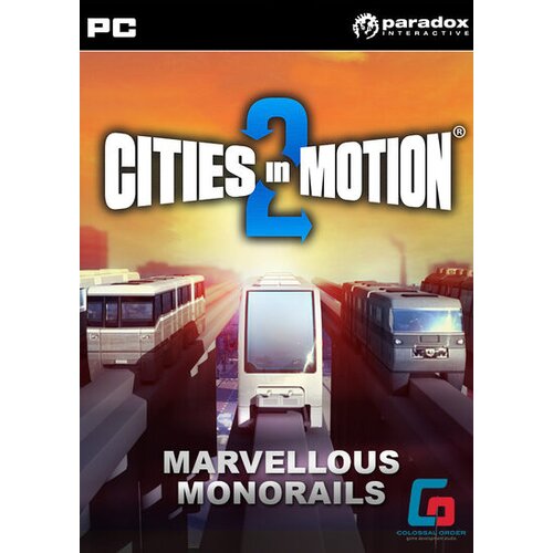  Cities in Motion 2 - Marvellous Monorails (DLC) Steam Key GLOBAL Cene