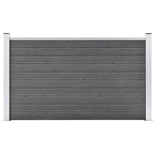  Ograda WPC 180 x 105 cm siva Slike
