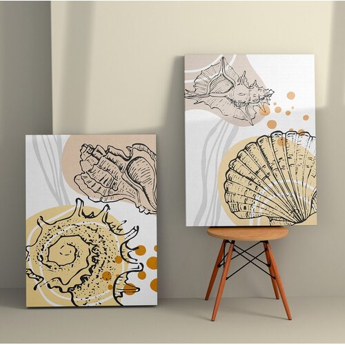 Wallity Zidna dekoracija 2KNV4364, 50 x 70cm, 2 komada Cijene