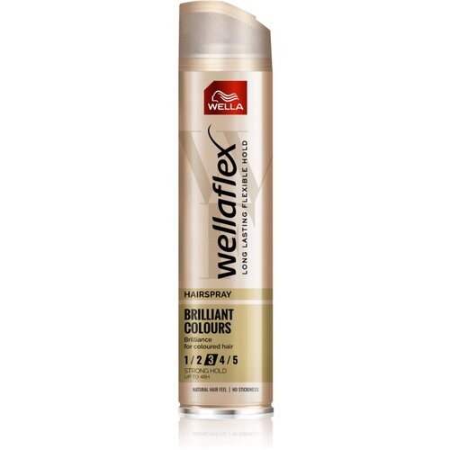 Wella Wellaflex Brilliant Color lak za kosu za srednje učvršćivanje za obojenu kosu 250 ml Cijene