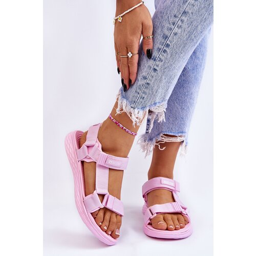 Big Star LL274A100 Women's Sandals Pink Slike